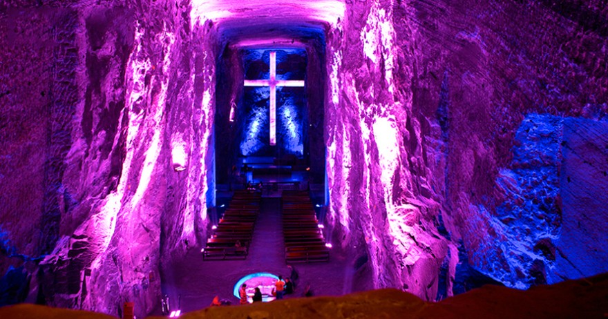 cathédrale de sel de ziquatera