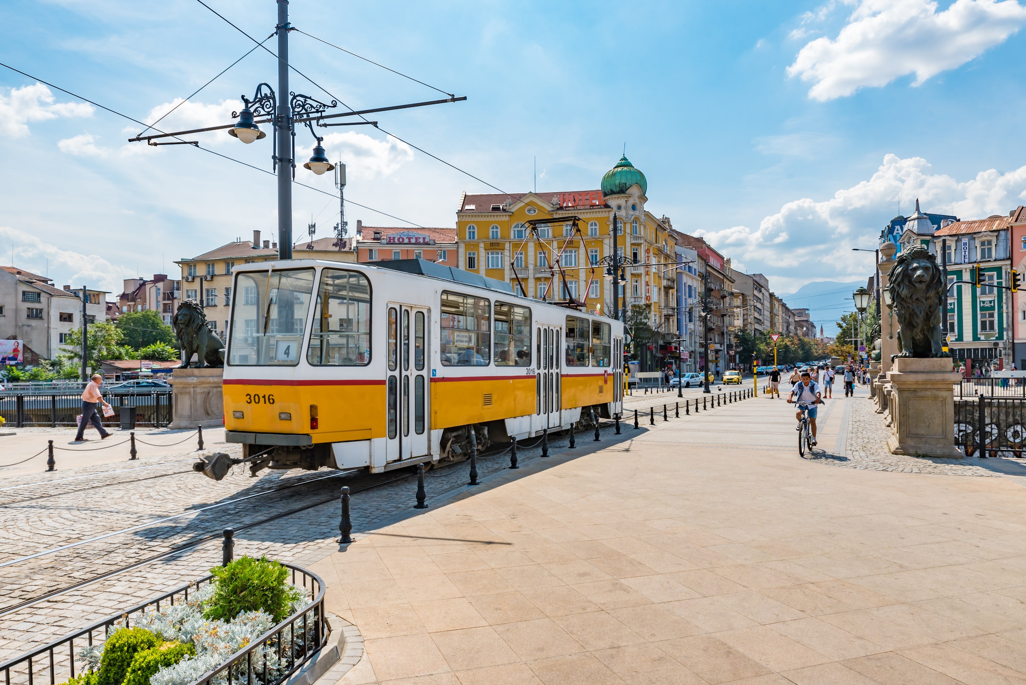 tramway à Sofia